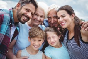 multiple generations showing how genetics affects gum disease